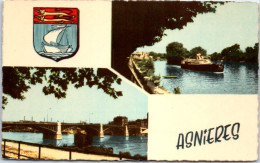 92 ASNIERES SUR SEINE Carte Postale Ancienne [66476] - Other & Unclassified