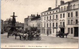 51 CHALONS SUR MARNE  Carte Postale Ancienne [66207] - Other & Unclassified