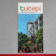 TUČEPI / MAKARSKA RIVIERA - CROATIA (ex Yugoslavia), Vintage Tourism Brochure, Prospect, Guide - Reiseprospekte