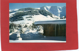 74----MEGEVE---Neige Fraiche Crêtes Du Joly Depuis Le Tour--voir 2 Scans - Megève