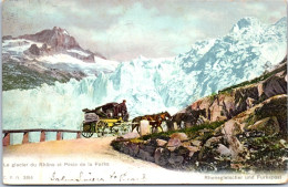 SUISSE GLACIER DU RHONE  Carte Postale Ancienne [67239] - Other & Unclassified