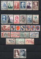 - FRANCE N° 940/67 Oblitérés - Année 1953 Complète (28 Timbres Avec Série Célébrités) - Cote 109,00 € - - Gebraucht