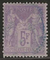 France  .  Y&T   .  95  (2 Scans)   .    O  .     Oblitéré - 1876-1898 Sage (Type II)