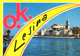 LESINA, FOGGIA, PUGLIA, ARCHITECTURE, BOAT, PORT, TOWER, CHILD, BOY, ITALY, POSTCARD - Foggia