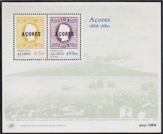 PORTUGAL AÇORES 1980  Evocación De La Primera Emisión De Sellos Postales ** - Azoren