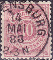 1875 - 1879 - ALEMANIA - WURTEMBERG - YVERT 46 - Gebraucht