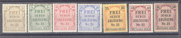 Allemagne  -  Reich  -  Service :  Mi  2-8  * - Dienstzegels