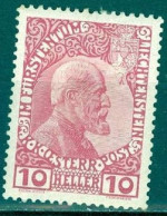 Liechtenstein    2   *  Second Choix      - Unused Stamps