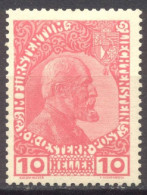 Liechtenstein    2a  *  TB     - Unused Stamps
