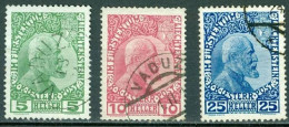 Liechtenstein    1 à 3  Ob  TB     - Used Stamps