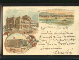 10580153 Zuerich Zuerich Theater X 1898 Zuerich - Other & Unclassified