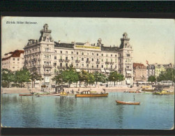 10580144 Zuerich Zuerich Hotel Bellevue X 1913 Zuerich - Other & Unclassified