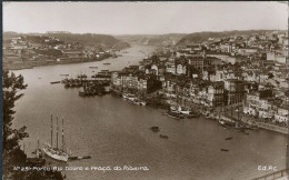 X127890 PORTUGAL PORTO RIO DOURO E PRACA DA RIBEIRA - Porto