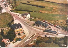 BRULY-DE-COUVIN (NAMUR) Vue Aérienne - La Douane - Poste Franco-Belge En 1975 (2 Scans)  CPSM  GF - Couvin