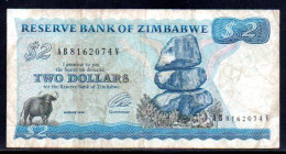 659-Zimbabwe 2$ 1994 AB816V Fil.B - Zimbabwe