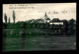 57 - LOUDREFING - LAUTERFINGEN - VUE GENERALE - CACHET MILITAIRE, 54E R.A BATTERIES DE SATHONAY - Other & Unclassified