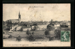 CPA Saint-Benoit, Vue De L`Eglise  - Other & Unclassified