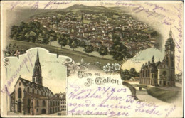 10580072 St Gallen SG St Gallen Lorenzkirche X 1903 St Gallen - Otros & Sin Clasificación
