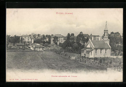 CPA Vittel, Eglise Refomrée Et Villas  - Otros & Sin Clasificación