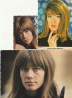 Artiste - Françoise HARDY - 1 CP + 2 Petites Photos - Künstler