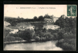 CPA Ambacourt, L`Eglise Et Le Chateau  - Sonstige & Ohne Zuordnung