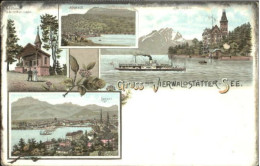 10580058 Luzern LU Luzern Kuessnacht Tells Kapelle Ungelaufen Ca. 1900 Luzern - Autres & Non Classés