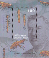 Macedonia 2009 Fauna Stanko Karaman Zoologist, Block, Souvenir Sheet MNH - North Macedonia