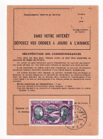 Le Castellet Var 1973 Poste Aérienne Ordre De Réexpédition Temporaire Timbre HÉLÈNE BOUCHER MARYSE HILSZ - 1960-.... Ungebraucht
