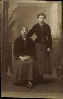 Photo CPA Zwei Junge Frauen, Portrait - Andere & Zonder Classificatie