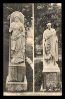 ALGERIE - GUELMA - STATUES ROMAINES DANS LE SQUARE - Guelma