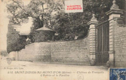 E100 Saint Didier Au Mont D'or Chateau De Fromente - Autres & Non Classés