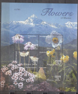 BHUTAN, 2002,  FLOWERS Of Bhutan, SS, MNH, (**) - Bhoutan