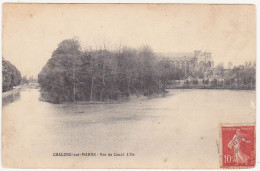 51 - CHALONS-sur-MARNE -  1907 - Vue Du Canal - L'Ile - Châlons-sur-Marne