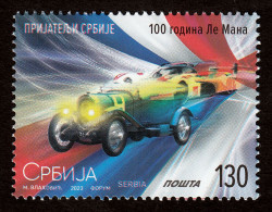 Serbia 2023 100 Years Anniversary 24 Hours Of Le Mans France Race Cars MNH - Auto's