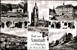 CPA Neustadt An Der Weinstraße, Stiftskirche, Marktplatz, Rathaus, Haardter Schlößchen - Otros & Sin Clasificación
