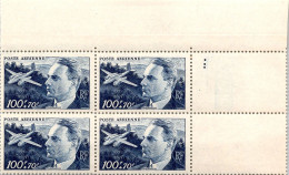 FRANCE - Poste Aérienne - Série  N° 21-22  Blocs De 4Timbres , Bdf:  Neufs ** De 1947 - 1927-1959 Mint/hinged