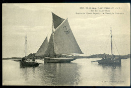 Cpa Du 22 St Quay Portrieux -- Les Iles Saint Quay - Arrivée Du Grand Légéon - Le Chenal , La Gouttière     MAI24-16 - Saint-Quay-Portrieux