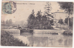 51 - CHALONS-sur-MARNE -  1906 - L'Ecluse (Péniche) - Châlons-sur-Marne
