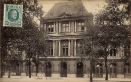CPA Lüttich Lüttich Wallonien, Das Konservatorium - Autres & Non Classés