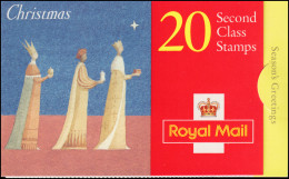 Großbritannien-Markenheftchen O-201 Weihnachten 1996, ** - Postzegelboekjes