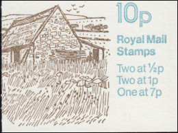 Großbritannien-Markenheftchen 42b Farmen Scottland 10 Pence 1978, ** - Booklets