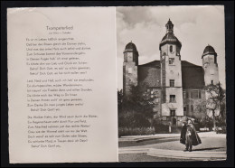 Säckingen Am Rhein: Trompeter Vor Schloss - Das Trompeterlied, SÄCKINGEN 3.7.57 - Altri & Non Classificati