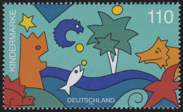 1980 Einzelmarke Aus Block 42 Für Uns Kinder - Meerestiere, Postfrisch ** - Unused Stamps
