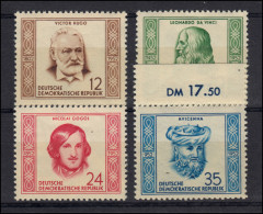 311-314 Persönlichkeiten 1952, Satz **, Alle Tiefst Geprüft Schönherr BPP - Unused Stamps