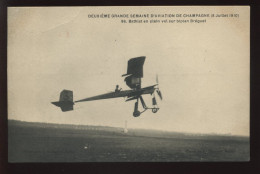 AVIATION - 2EME GRANDE SEMAINE D'AVIATION DE CHAMPAGNE 8 JUILLET 1910 - N°86 - BATHIAT SUR BIPLAN BREGUET - ....-1914: Precursors