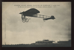 AVIATION - 2EME GRANDE SEMAINE D'AVIATION DE CHAMPAGNE 7 JUILLET 1910 - N°73 - MORANE PART POUR L'EPREUVE DE HAUTEUR - ....-1914: Precursors
