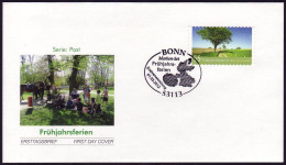 2923 Frühjahrsferien Aus FB 21, FDC EV-O Bonn - Covers & Documents