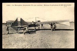 AVIATION - LE MONOPLAN ANTOINETTE IV  - MOTEUR 8 CYLINDRES 50 HP ANTOINETTE - ....-1914: Vorläufer