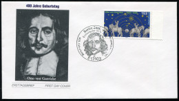 2282 Otto Von Guericke FDC Berlin - Cartas & Documentos