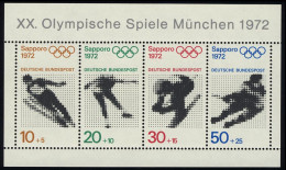 Block 6 Olympische Spiele München Und Sapporo, Postfrisch ** - Unused Stamps